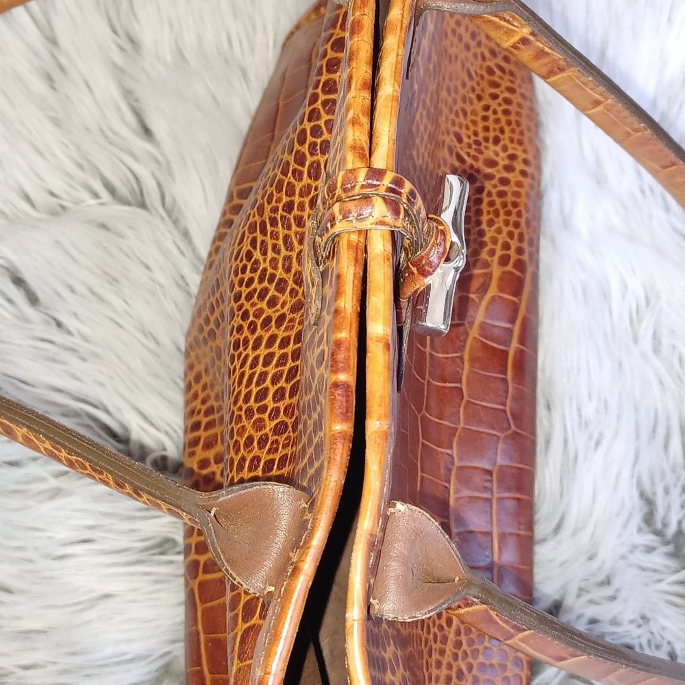 Longchamp Roseau Leather Bag tote - Picture 6 of 14